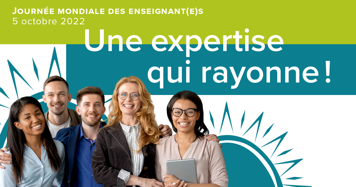 Célébrons le travail exceptionnel des enseignantes et des enseignants ...