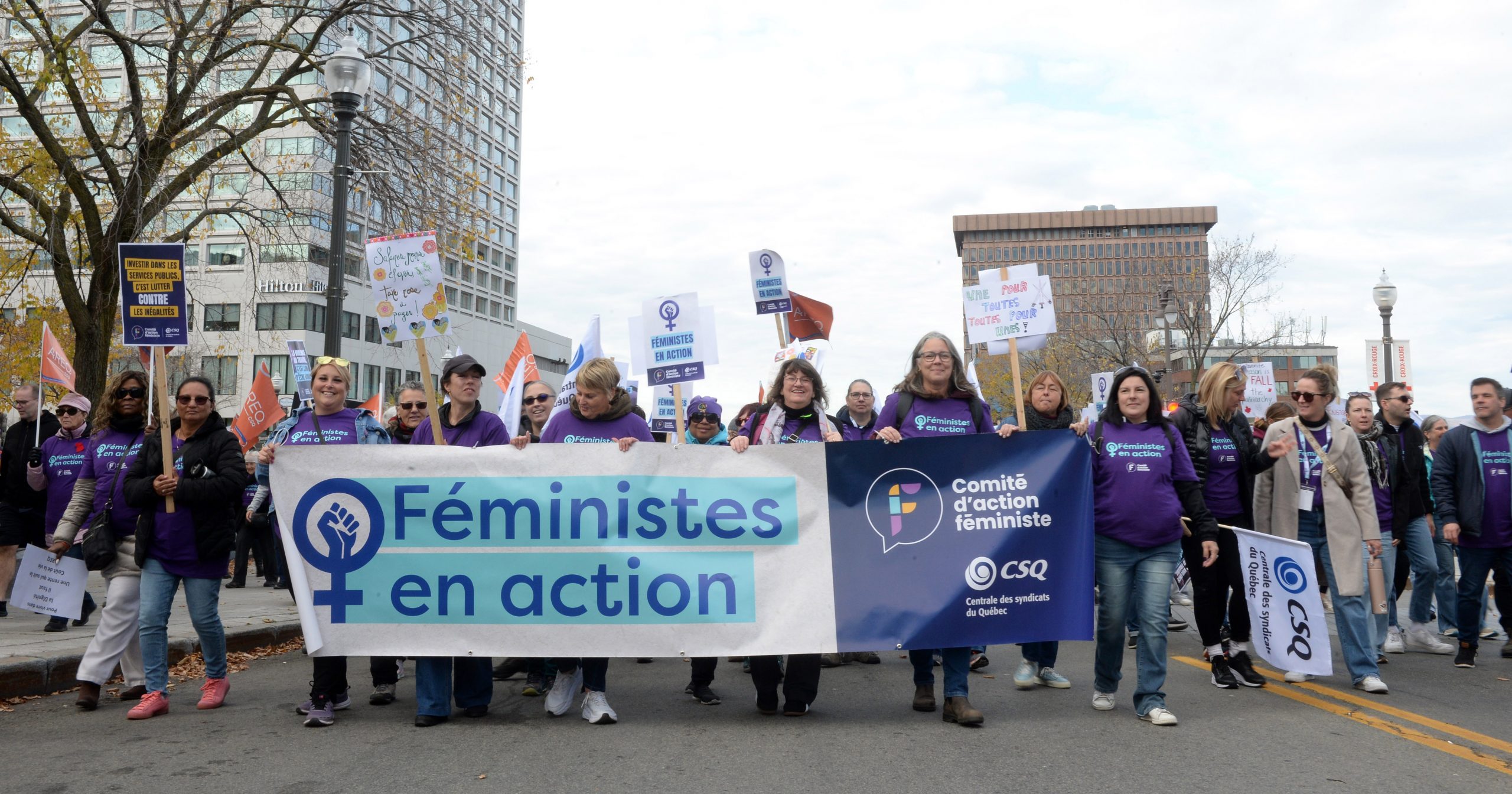 Marche mondiale des femmes : solidaires pour l’égalité – Centrale des ...