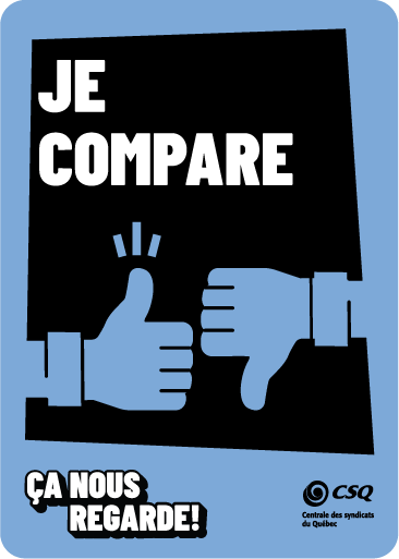 Je compare
